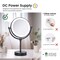 Kibi Circular LED Free Standing Magnifying Make Up Mirror - Matte Black KMM104MB - alternate 9